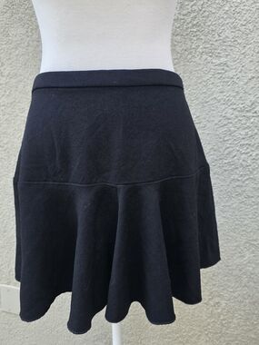 Isabel Marant Black Flared Maxi Skirt